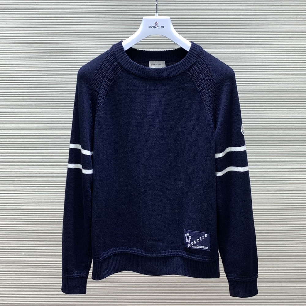 Moncler Fall/Winter Fashionable Casual Round Neck Knitted Sweater